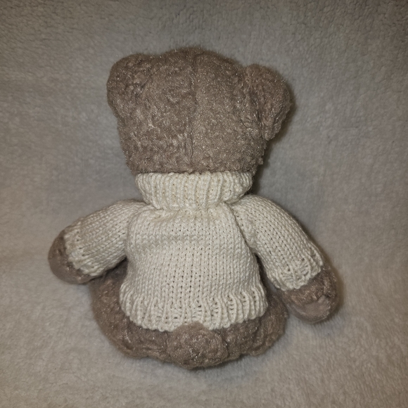 Unipak Designs Collectible Bear 10" Plush  I Love Las Vegas Sweater 2015 Beige - Picture 2 of 10